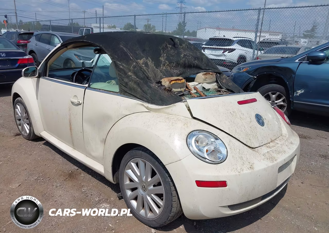 2008 Volkswagen New Beetle Se VIN:3VWRF31Y78M404639 - 3