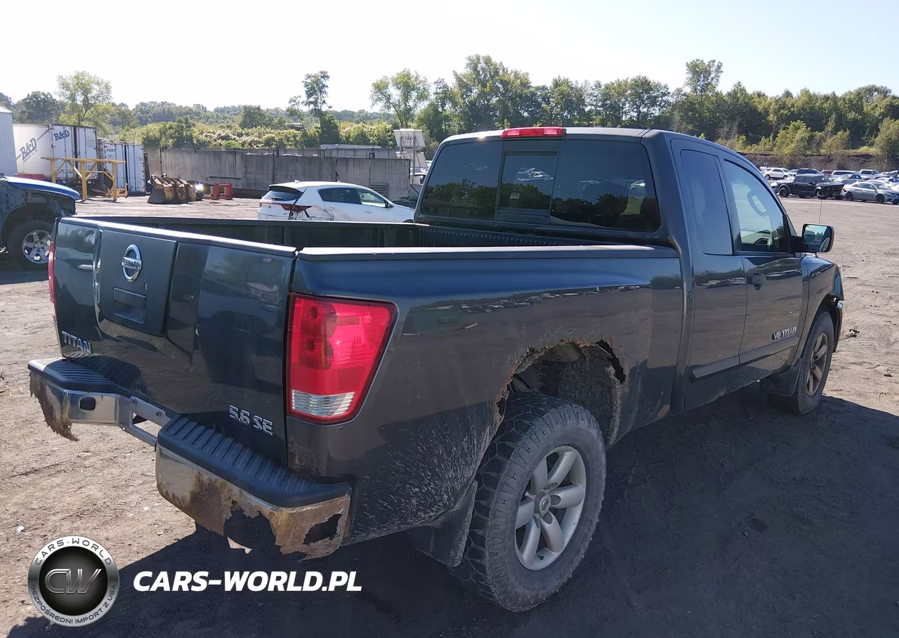 2008 Nissan Titan Pro-4X-Xe VIN:1N6AA06C98N353500 - 4