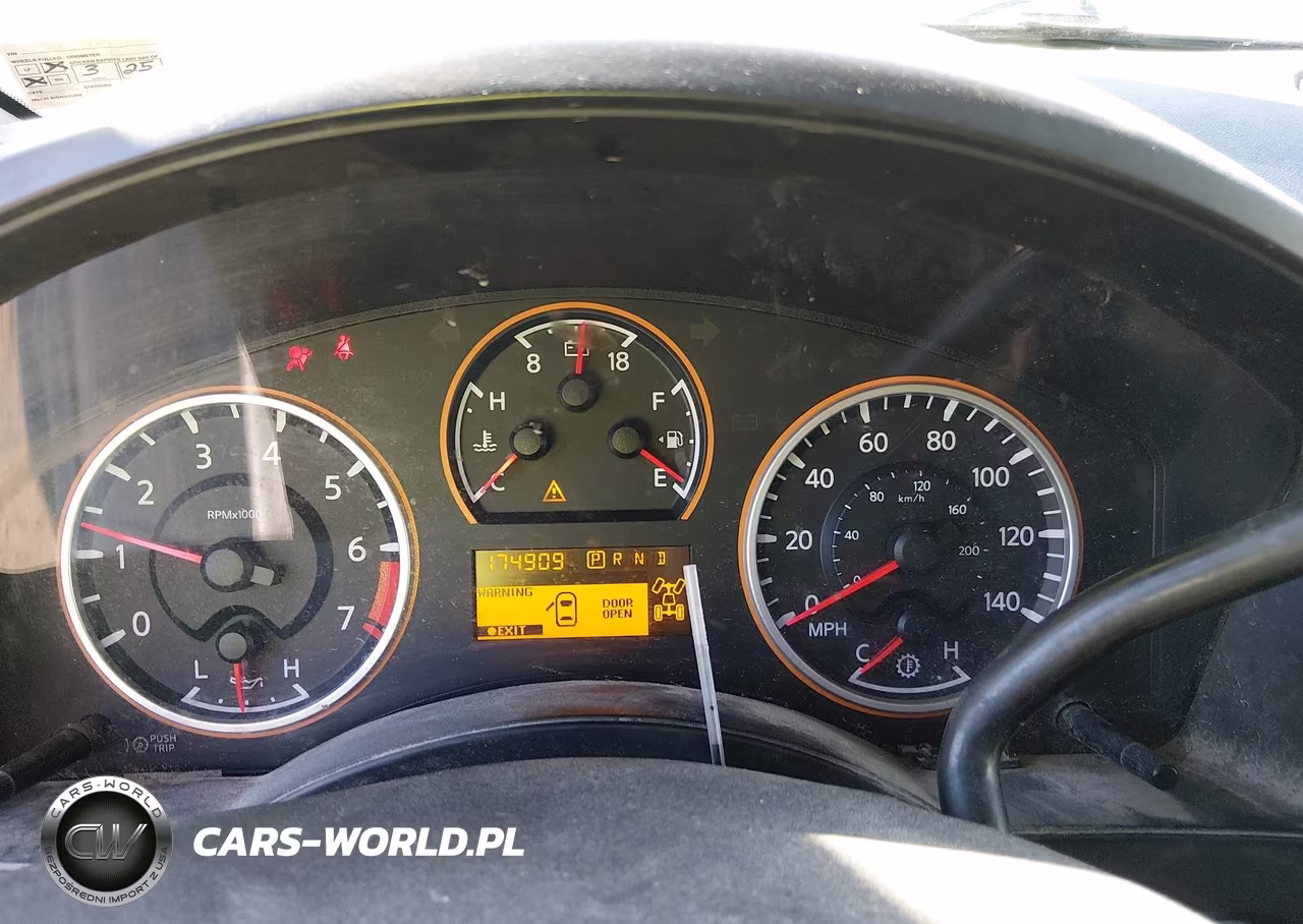 2008 Nissan Titan Pro-4X-Xe VIN:1N6AA06C98N353500 - 7