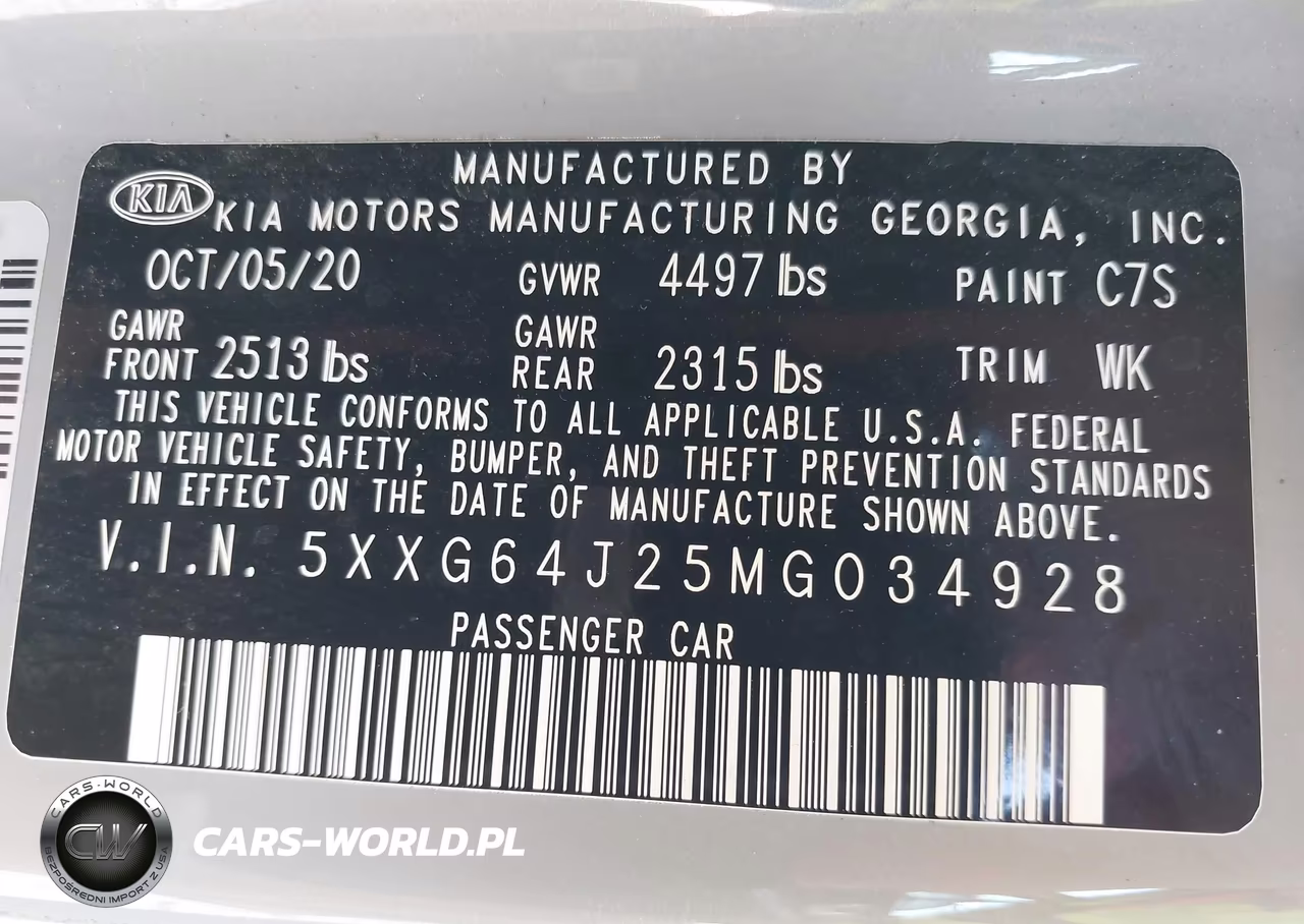 2021 Kia K5 Gt-Line VIN:5XXG64J25MG034928 - 9