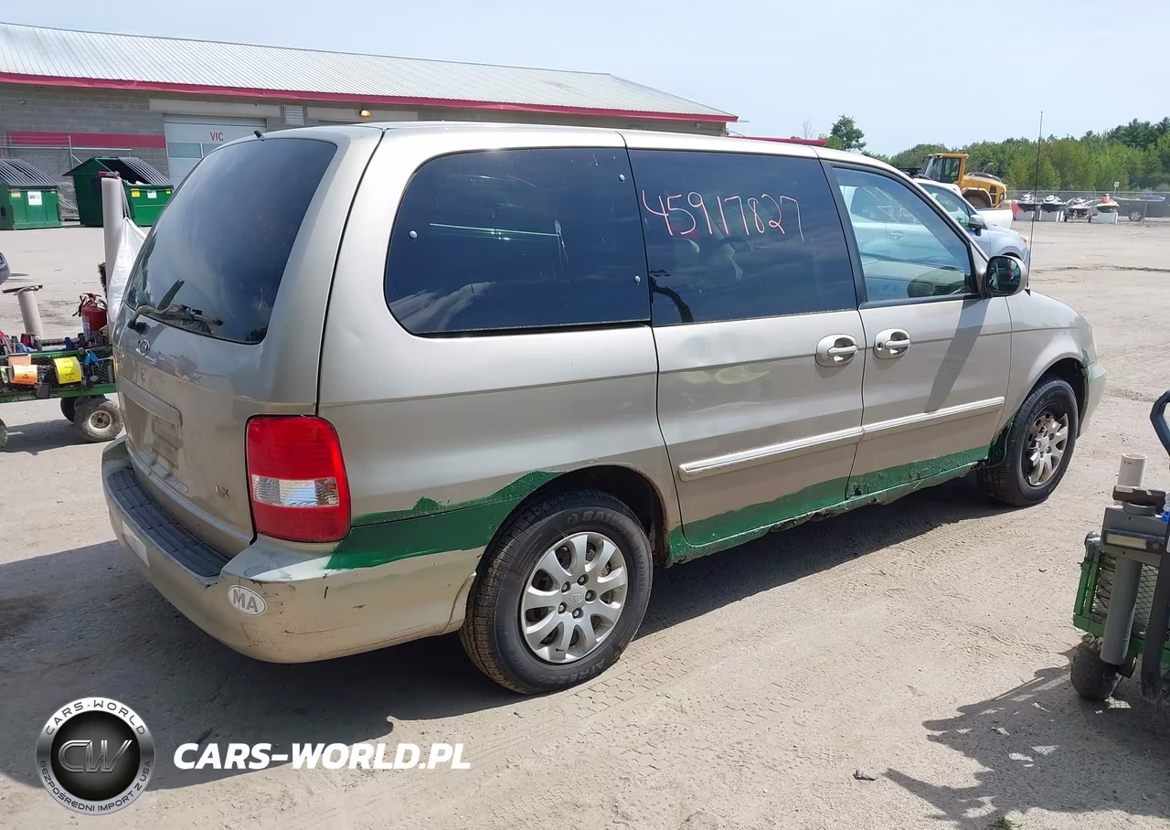 2004 Kia Sedona Ex-Lx VIN:KNDUP131X46537789 - 4