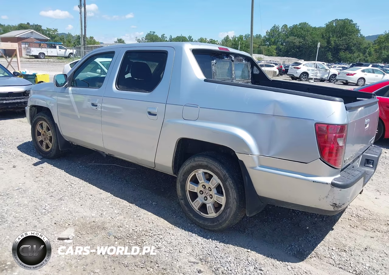 2011 Honda Ridgeline Rts VIN:5FPYK1F47BB005978 - 3