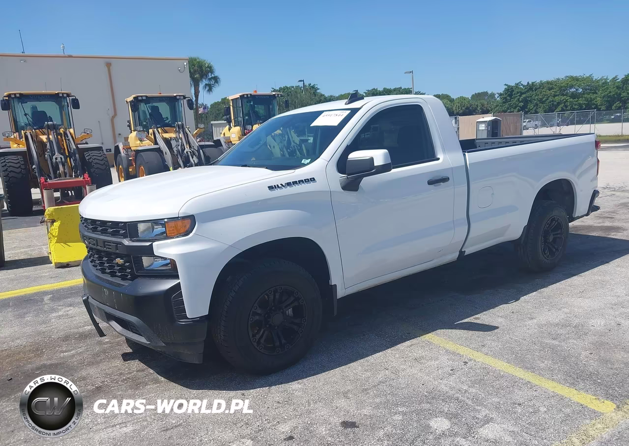 2021 Chevrolet Silverado C1500 VIN:3GCNWAEK9MG318334 - 2