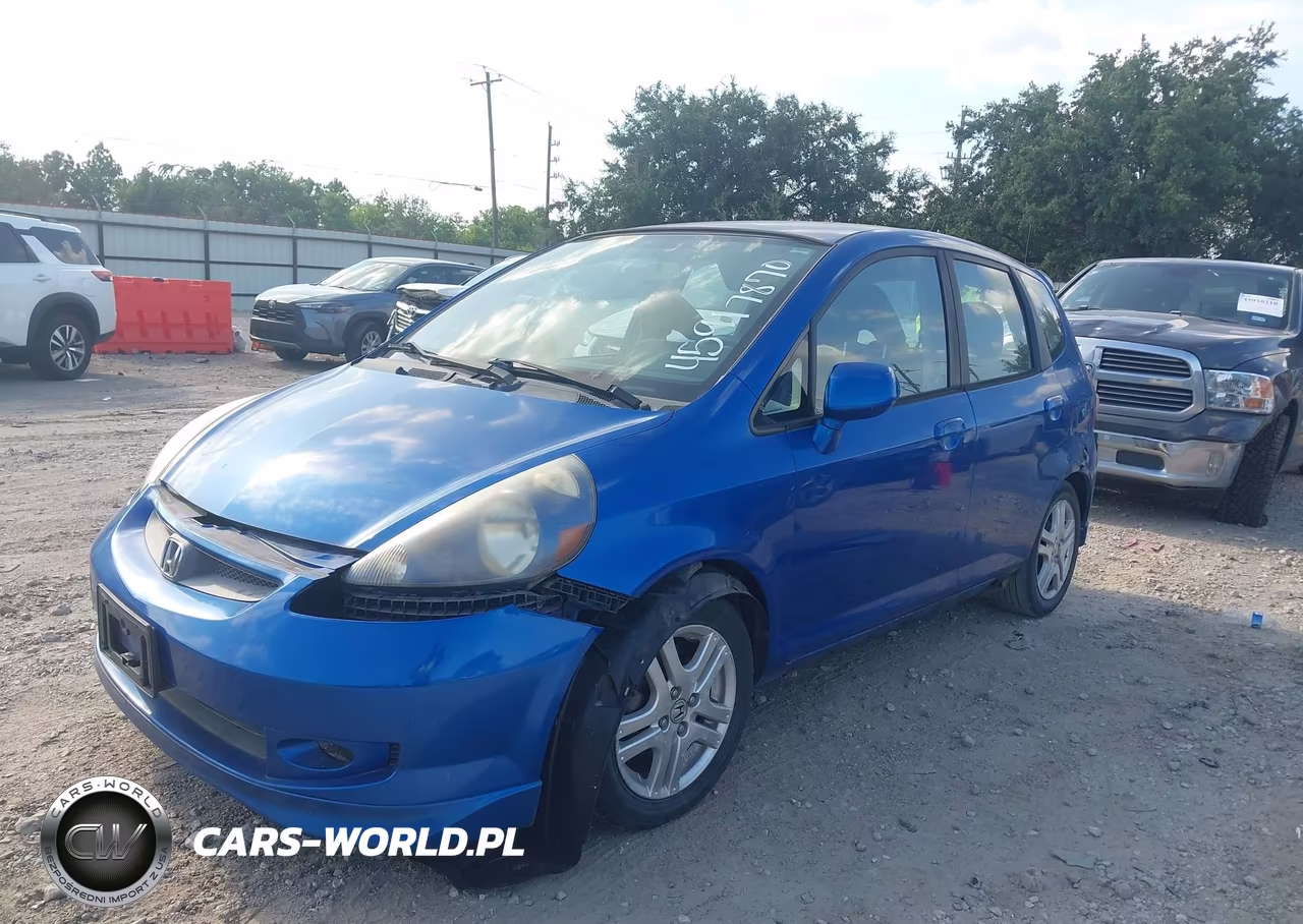 2007 Honda Fit Sport VIN:JHMGD38687S017784 - 2