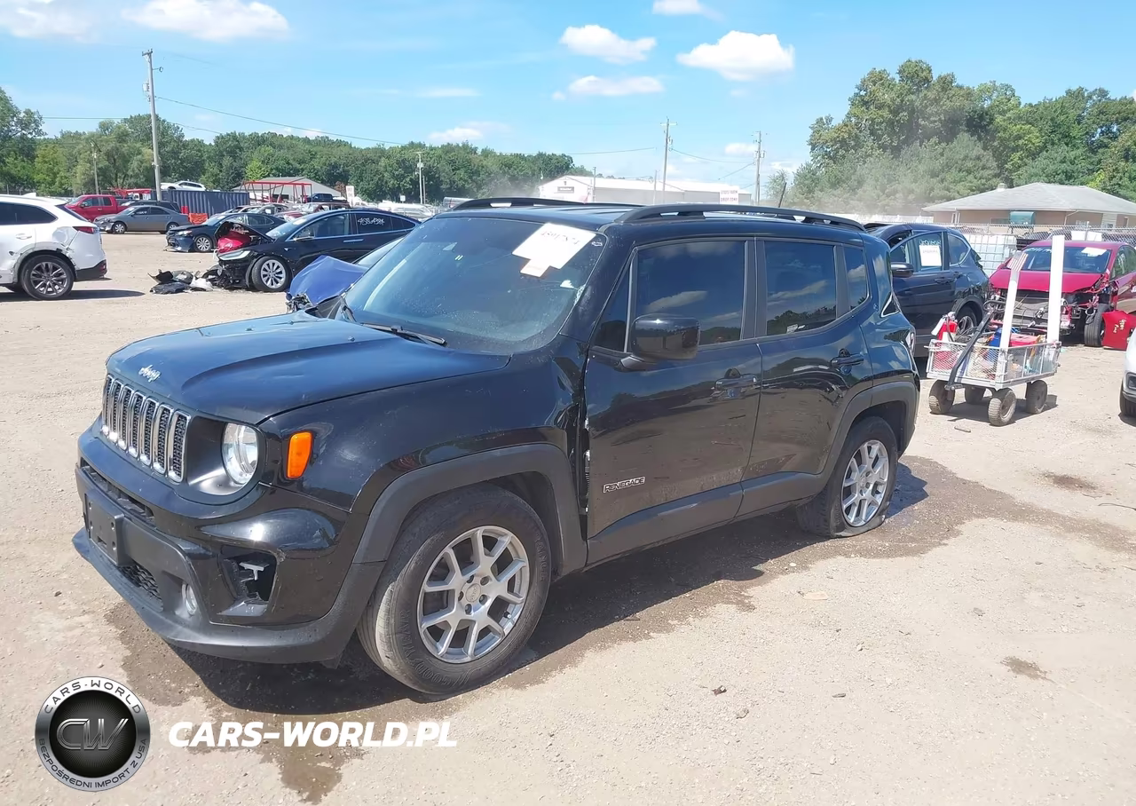 2019 Jeep Renegade Latitude Fwd VIN:ZACNJABB9KPK90160 - 2