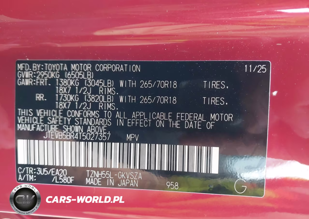2026 Toyota 4Runner Hybrid Trd Off Road Premium VIN:JTEVB5BR4T5027357 - 9