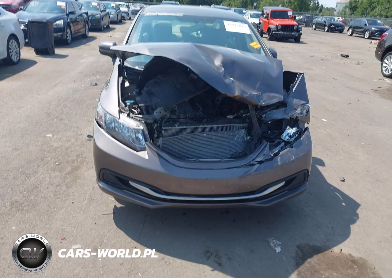 2015 Honda Civic Lx VIN:19XFB2F58FE055248 - 12