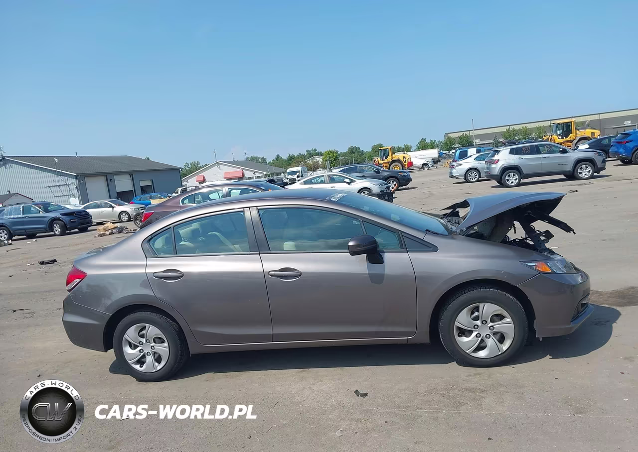 2015 Honda Civic Lx VIN:19XFB2F58FE055248 - 13