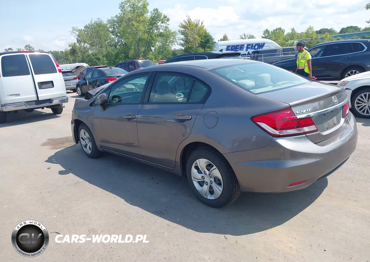 2015 Honda Civic Lx VIN:19XFB2F58FE055248 - 3