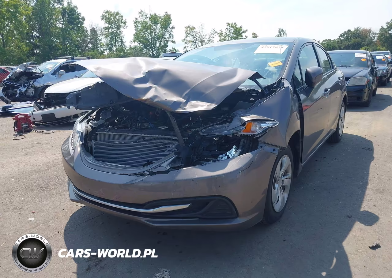 2015 Honda Civic Lx VIN:19XFB2F58FE055248 - 6