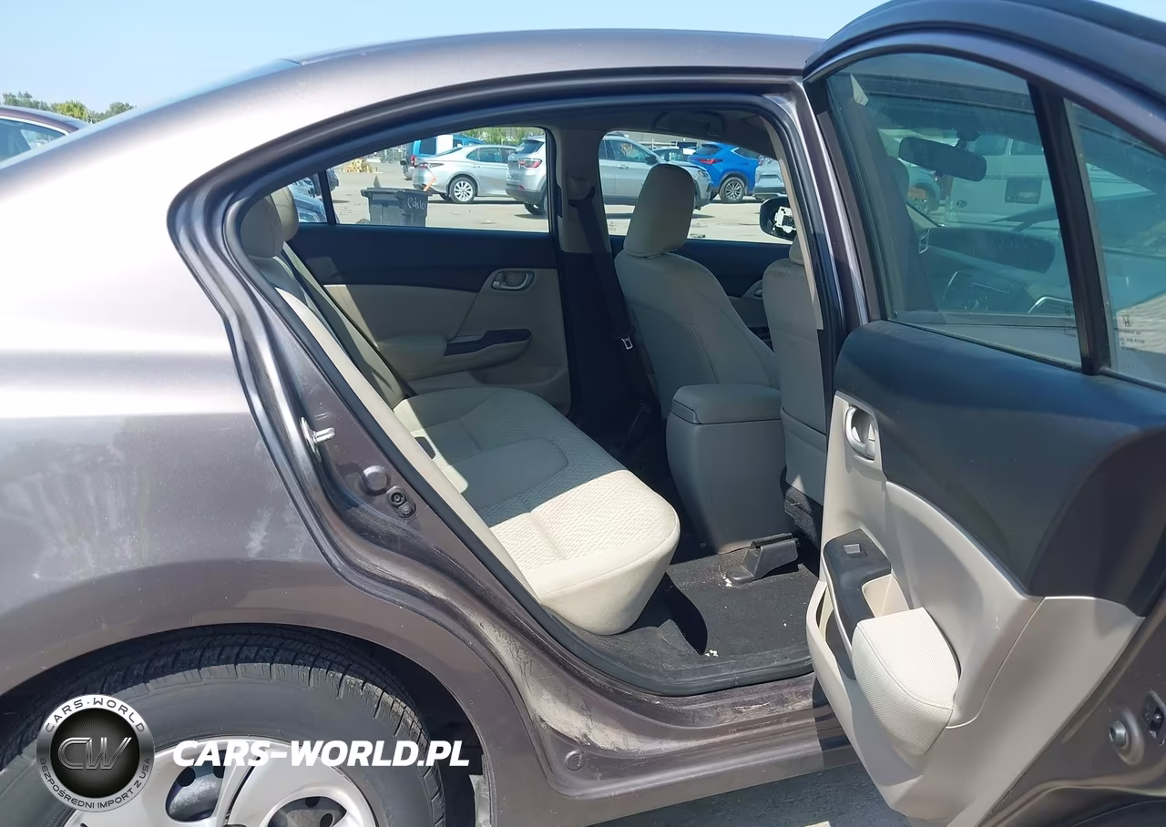 2015 Honda Civic Lx VIN:19XFB2F58FE055248 - 8