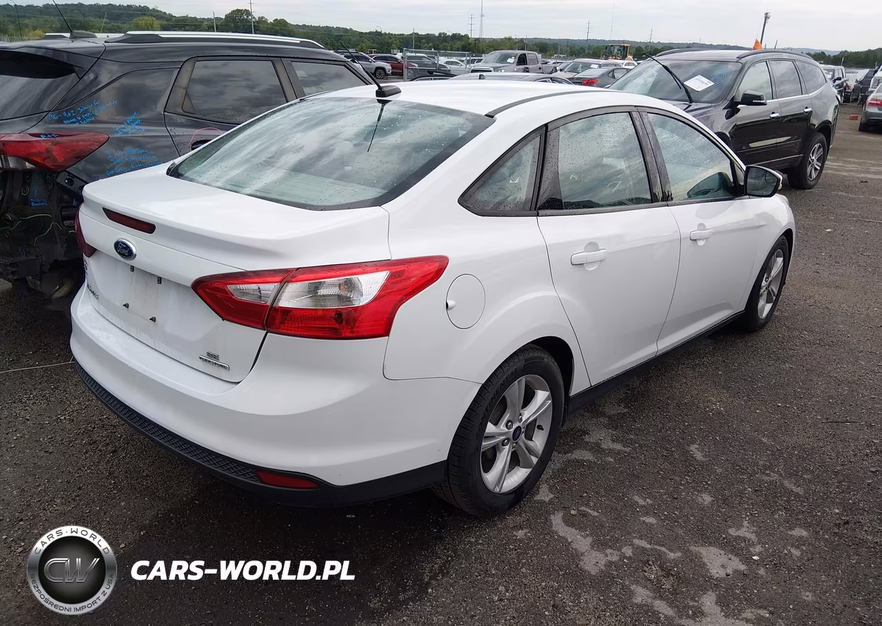 2014 Ford Focus Se VIN:1FADP3F28EL402741 - 4