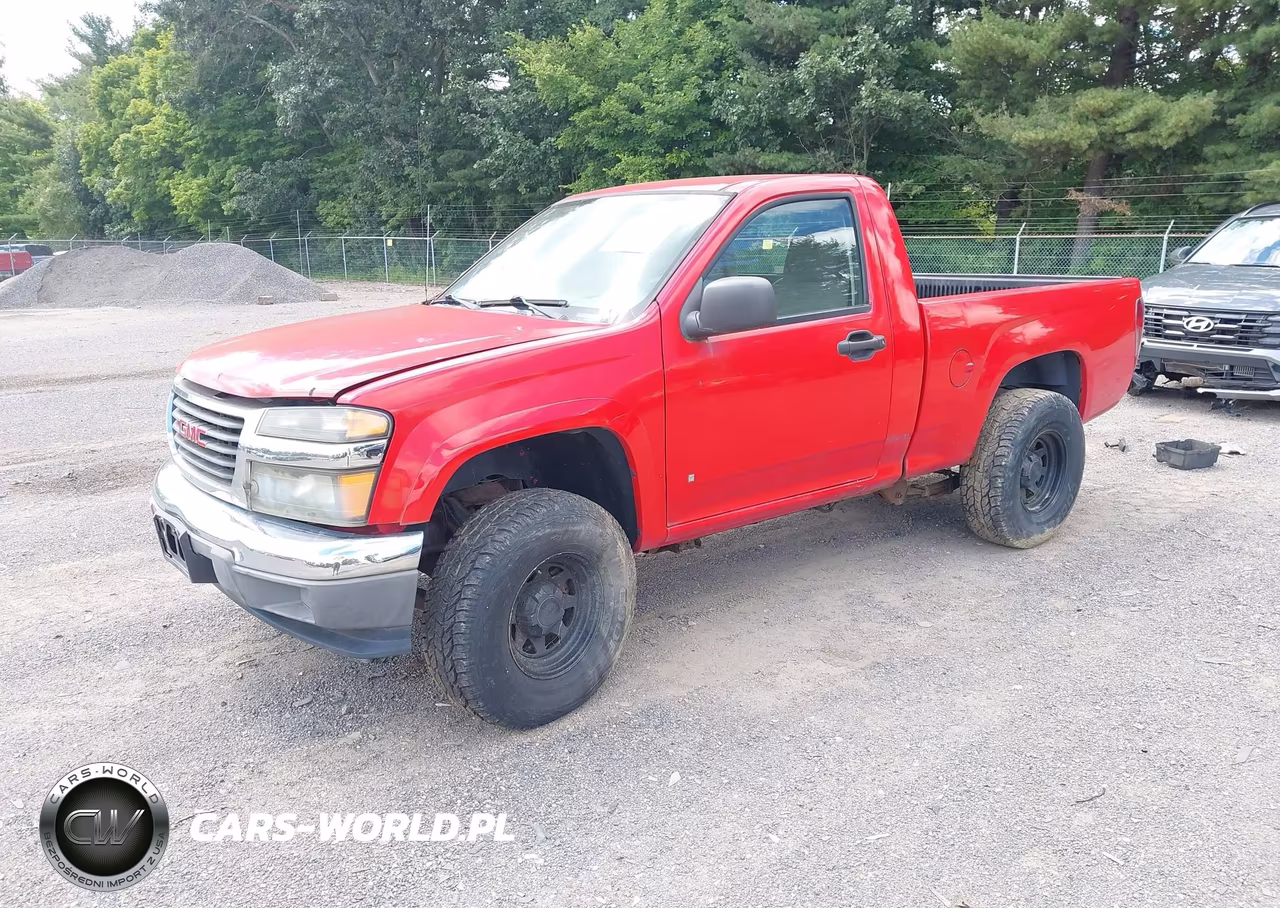 2008 GMC Canyon Yc1 VIN:1GTDT14E188136493 - 2