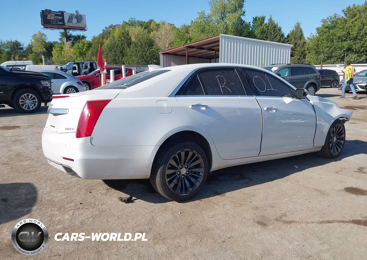 2015 Cadillac Cts Luxury VIN:1G6AX5SX5F0112571 - 4