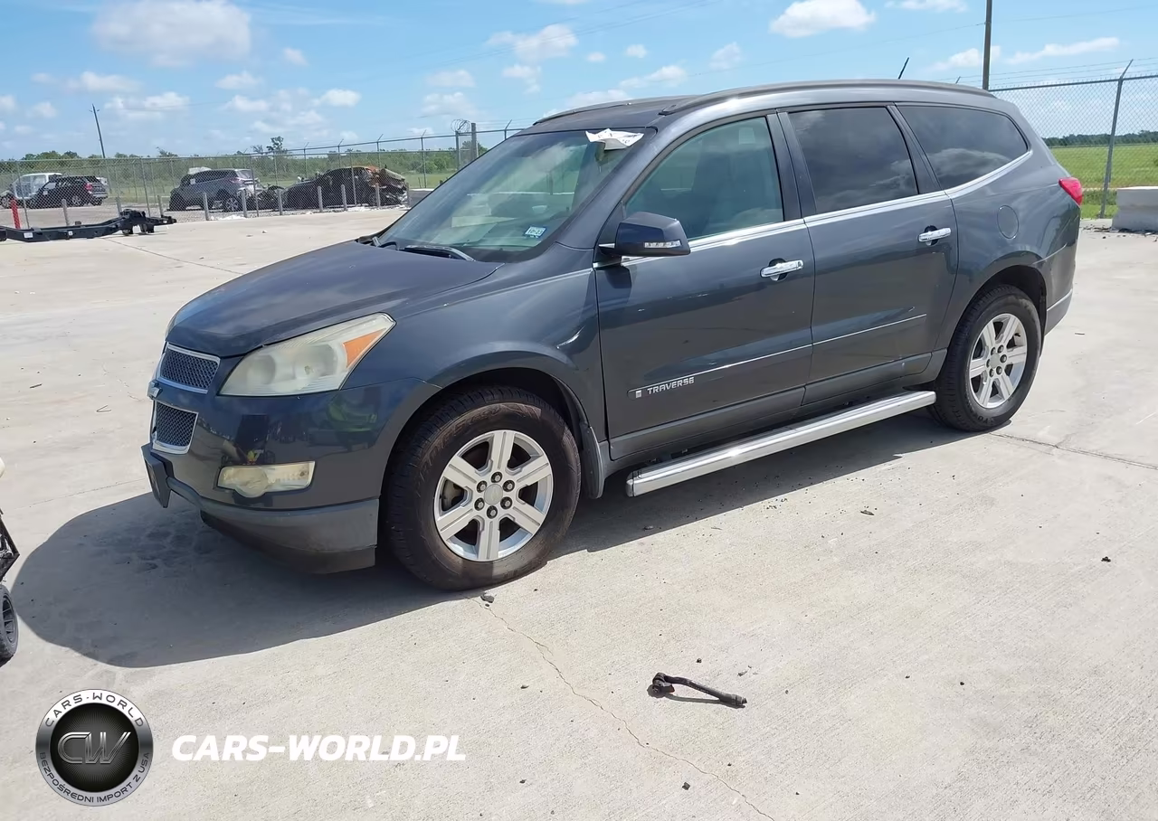 2009 Chevrolet Traverse Lt VIN:1GNER23D79S102880 - 2