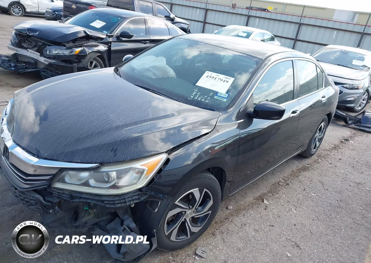 2016 Honda Accord Lx VIN:1HGCR2F36GA006570 - 2