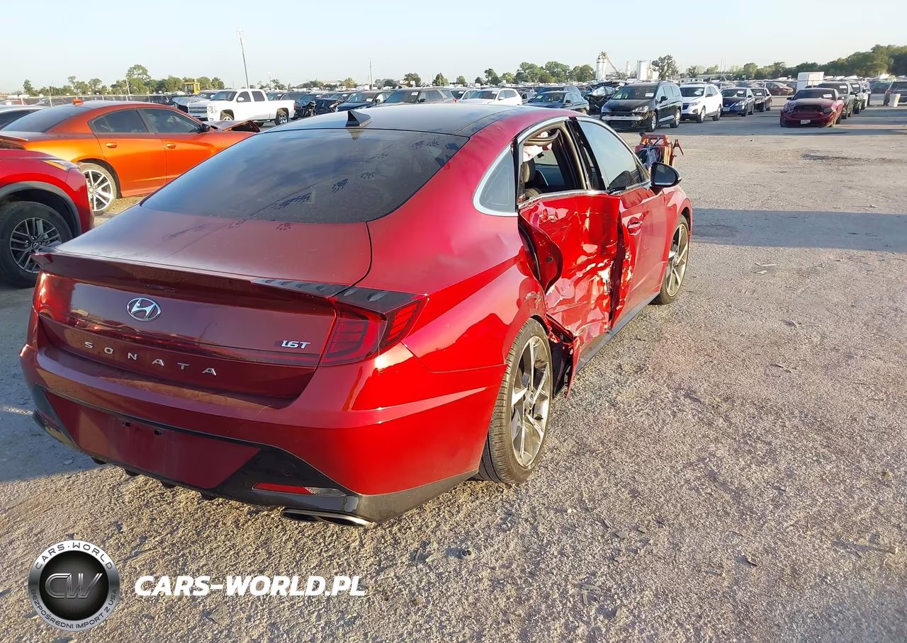 2023 Hyundai Sonata Sel Plus VIN:KMHL44J25PA280944 - 4