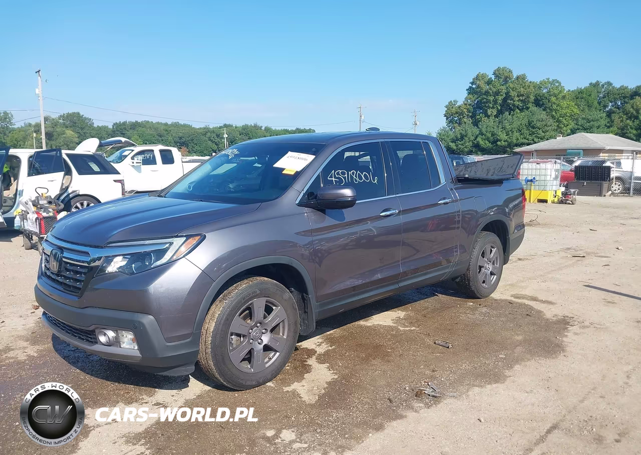 2020 Honda Ridgeline Rtl-E VIN:5FPYK3F77LB004031 - 2