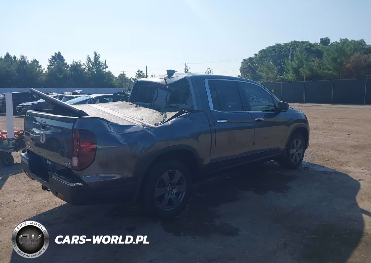 2020 Honda Ridgeline Rtl-E VIN:5FPYK3F77LB004031 - 4