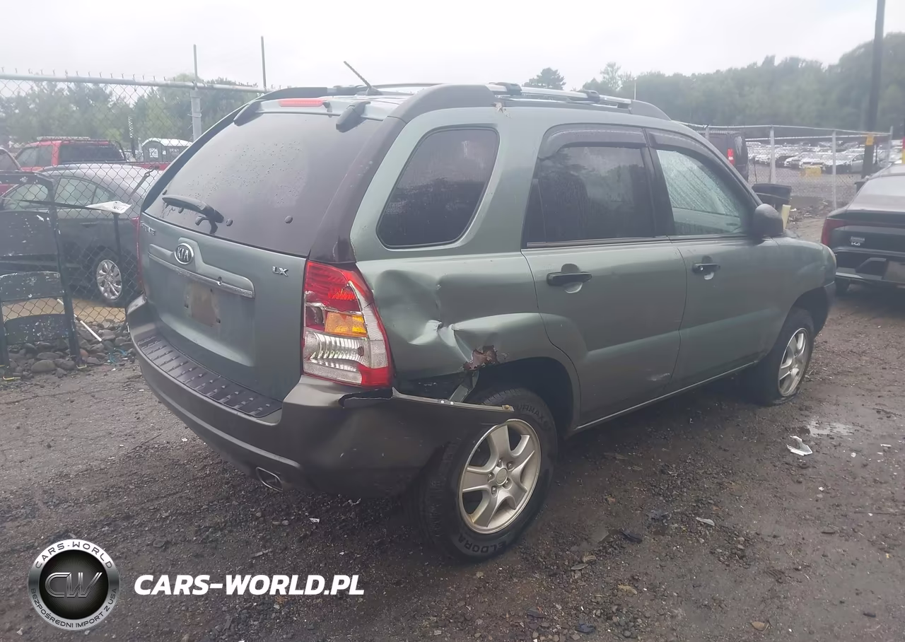 2007 Kia Sportage Lx VIN:KNDJF724977333066 - 4