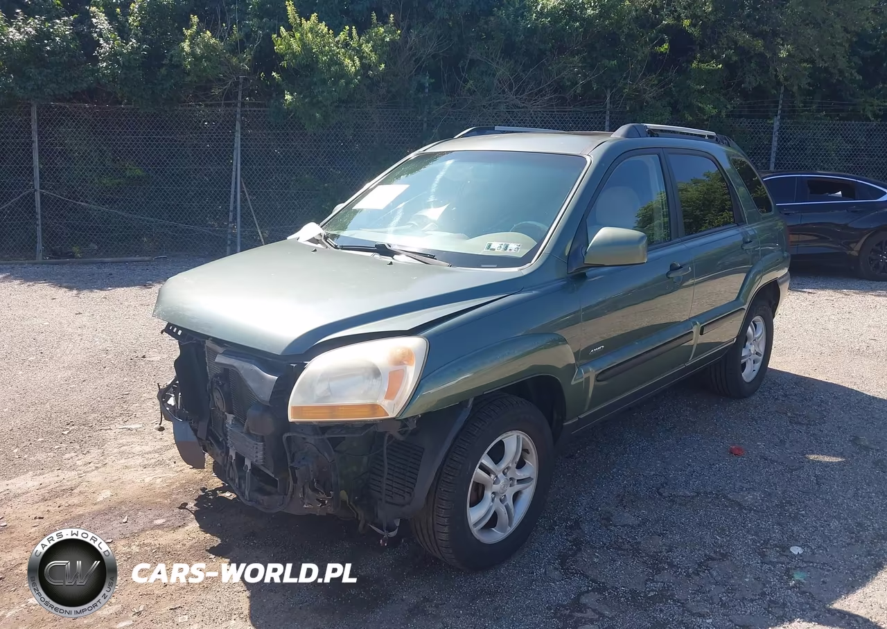 2005 Kia Sportage Ex V6-Lx V6 VIN:KNDJE723757078280 - 2