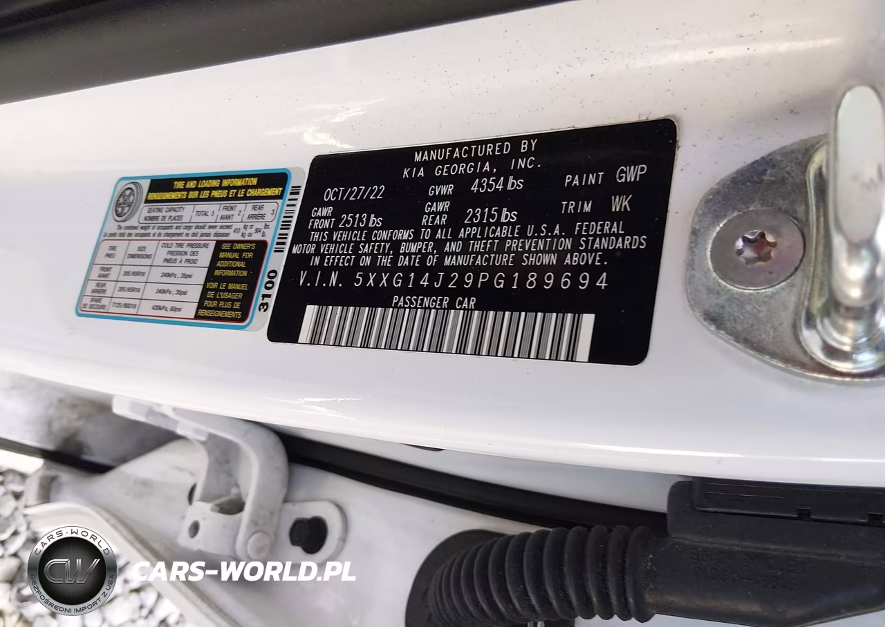 2023 Kia K5 Lxs VIN:5XXG14J29PG189694 - 9