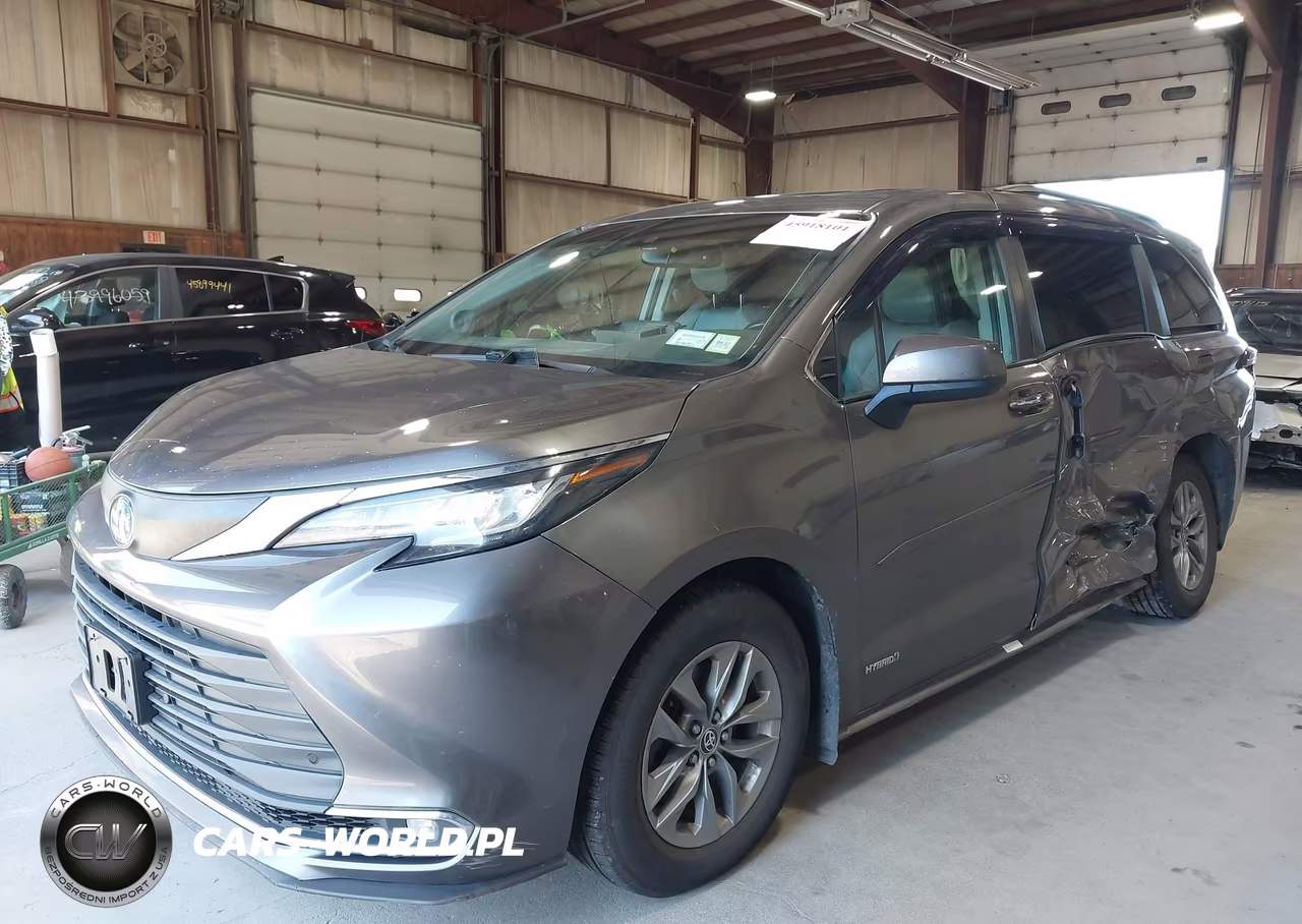 2021 Toyota Sienna Xle VIN:5TDJSKFCXMS019847 - 2