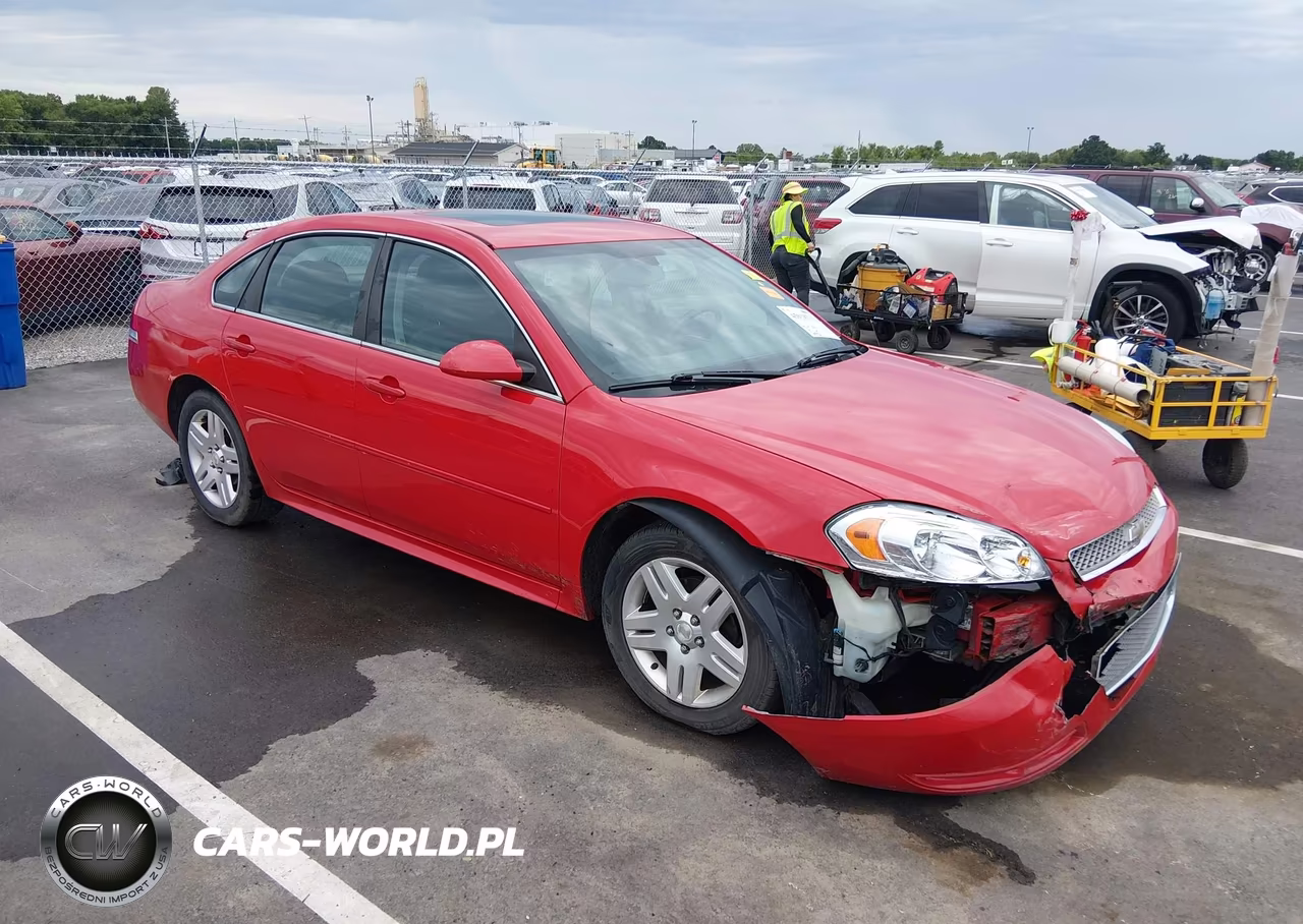 2012 Chevrolet Impala Lt VIN:2G1WG5E34C1302849 - 1