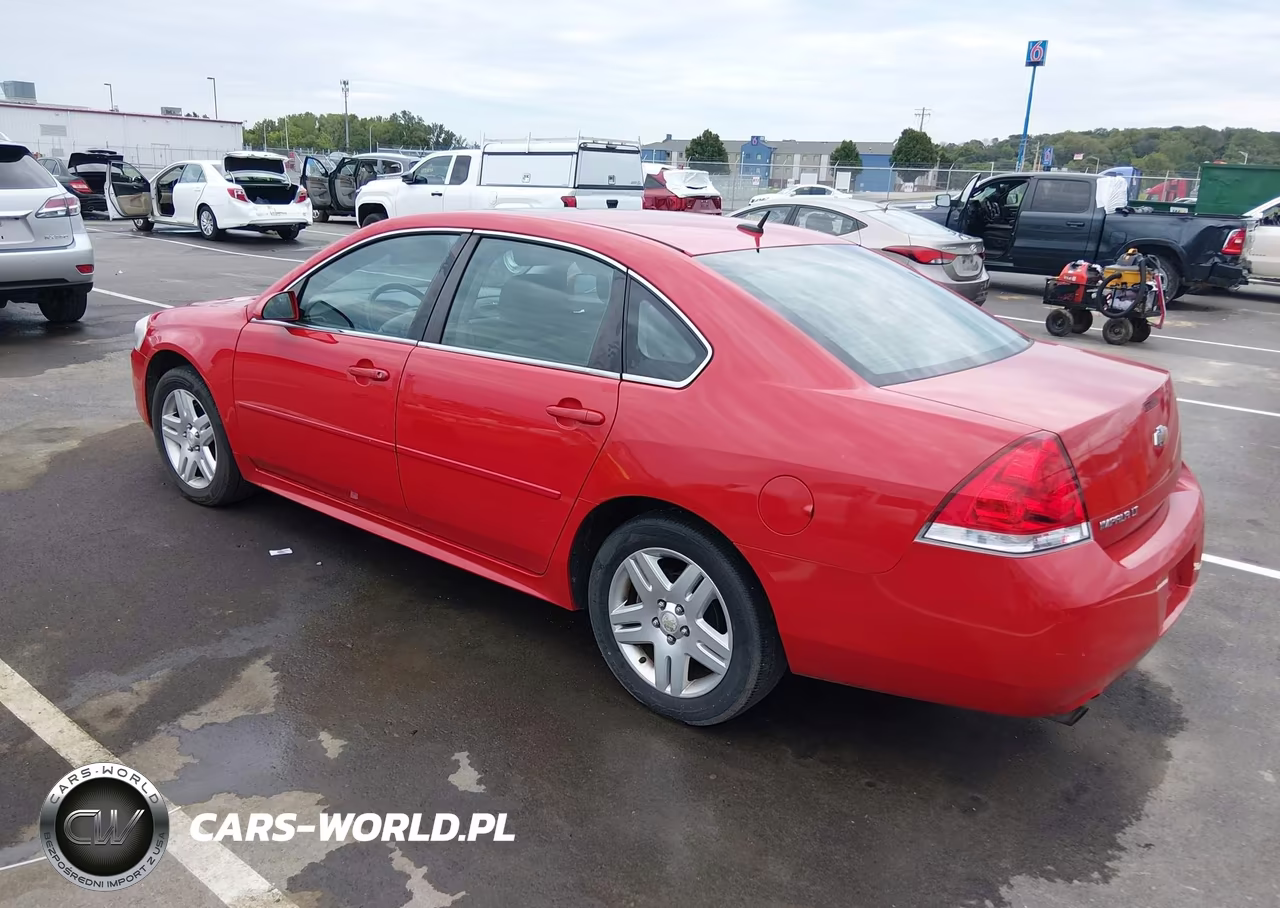 2012 Chevrolet Impala Lt VIN:2G1WG5E34C1302849 - 3
