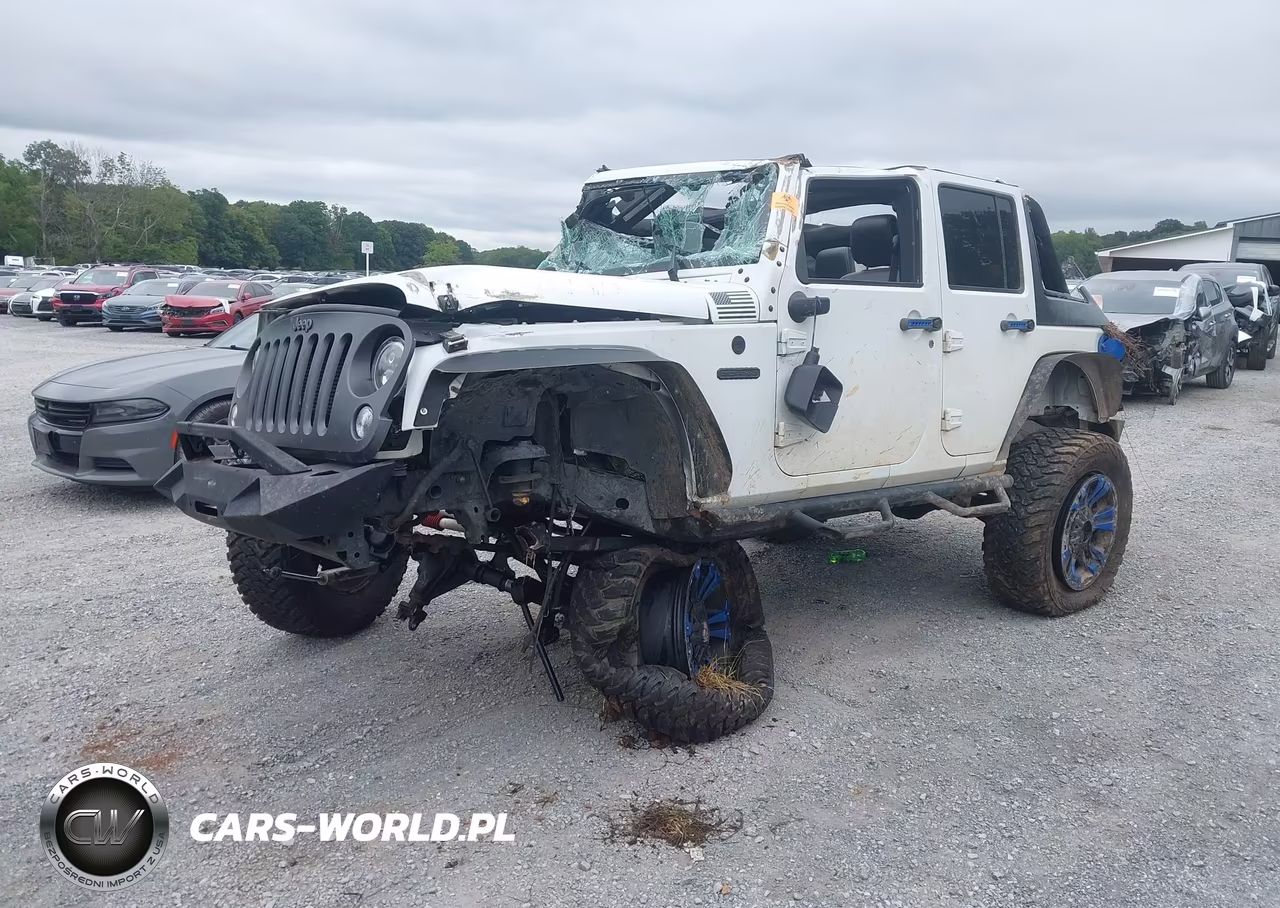 2017 Jeep Wrangler Unlimited Freedom 4X4 VIN:1C4HJWDG6HL604561 - 2