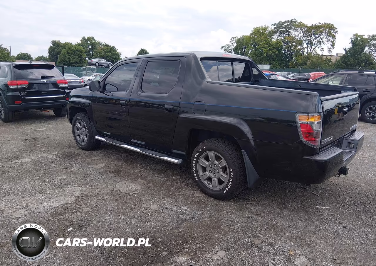 2008 Honda Ridgeline Rtx VIN:2HJYK16378H507839 - 3