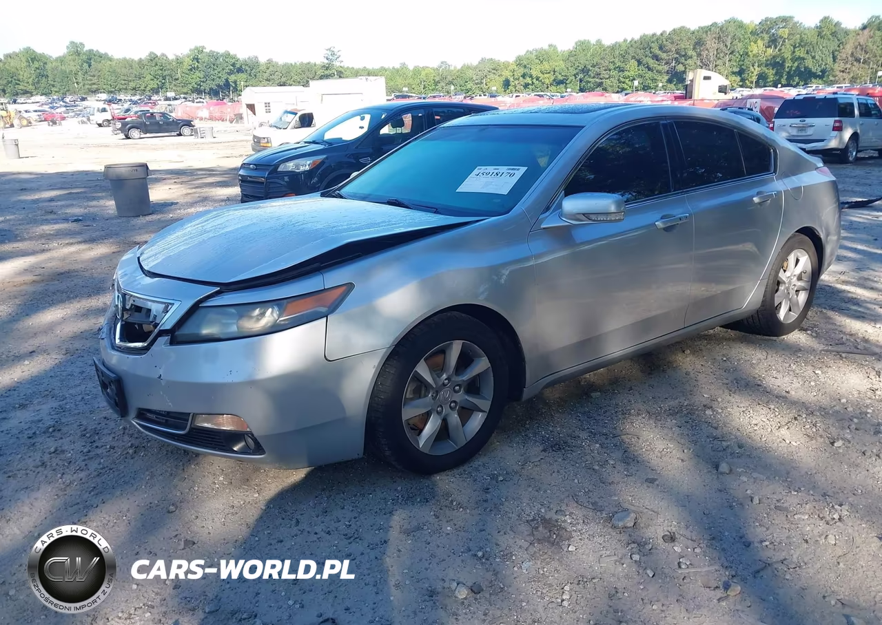 2012 Acura Tl 3.5 VIN:19UUA8F52CA029256 - 2