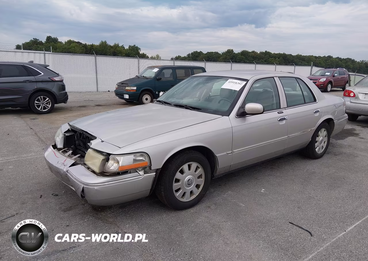 2003 Mercury Grand Marquis Ls VIN:2MEHM75W93X694687 - 2