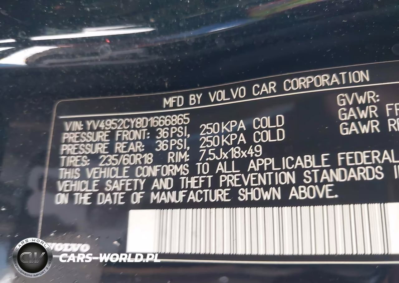 2013 Volvo Xc90 3.2-3.2 Platinum-3.2 Premier Plus VIN:YV4952CY8D1666865 - 9