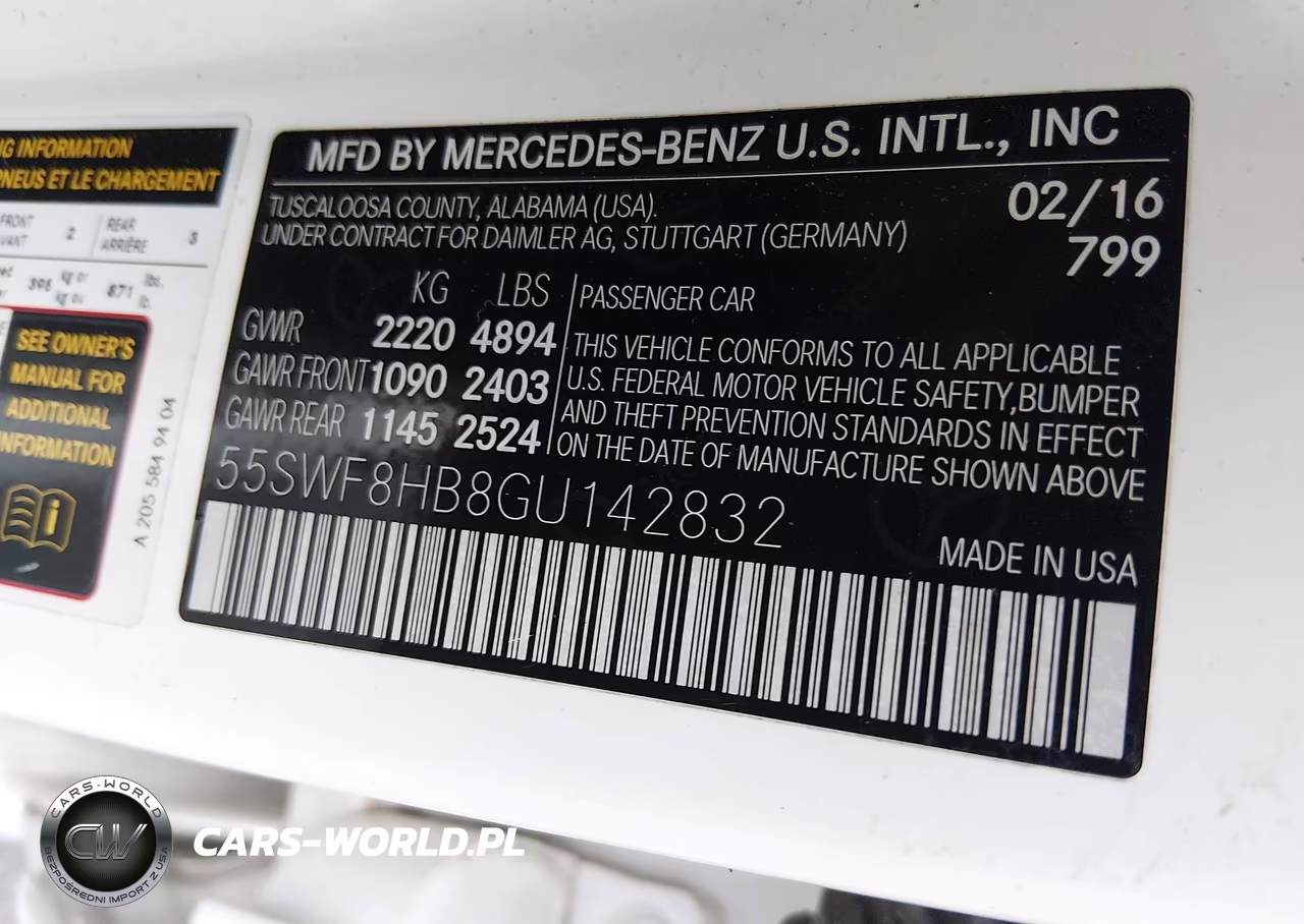 2016 Mercedes-Benz Amg C 63 S VIN:55SWF8HB8GU142832 - 9