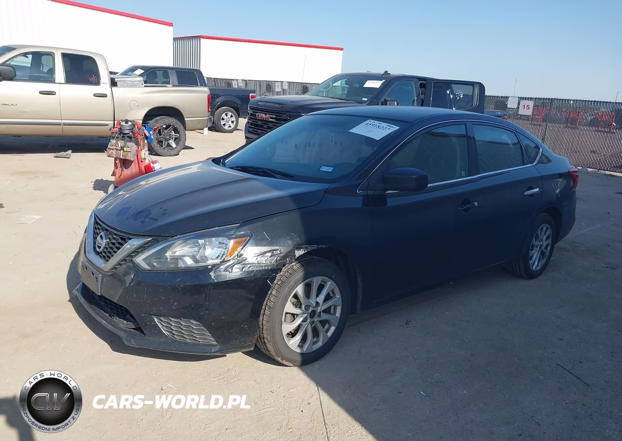 2019 Nissan Sentra Sv VIN:3N1AB7APXKL627462 - 2