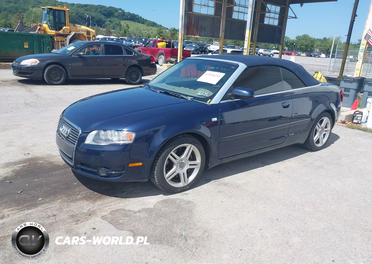 2008 Audi A4 2.0T VIN:WAUAF48H78K015838 - 2