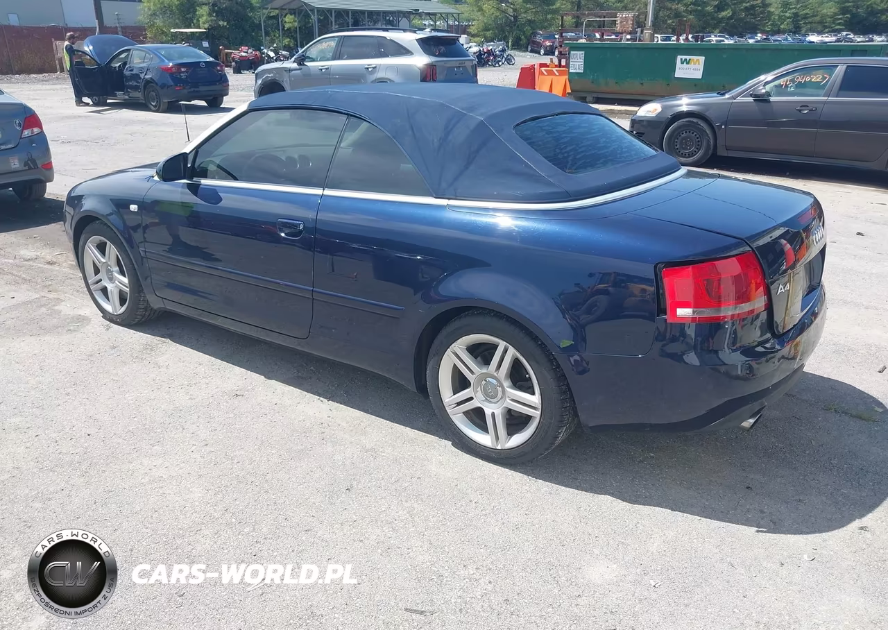 2008 Audi A4 2.0T VIN:WAUAF48H78K015838 - 3