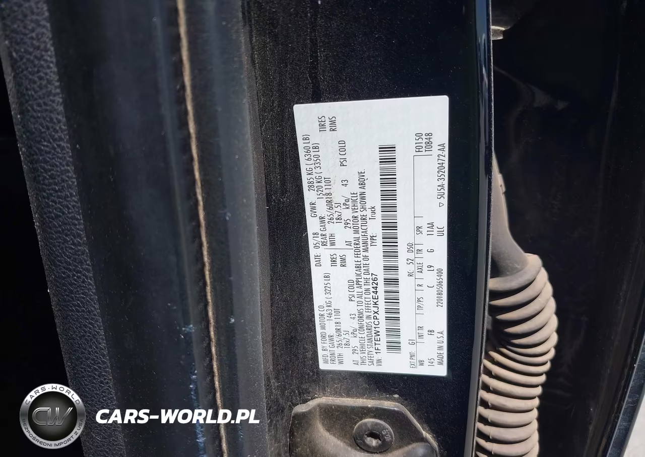 2018 Ford F-150 Xlt VIN:1FTEW1CPXJKE44267 - 9