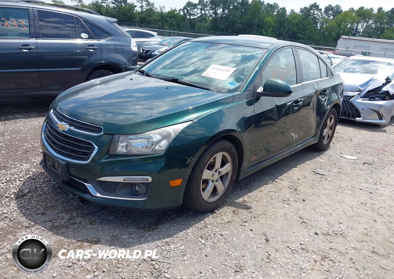 2015 Chevrolet Cruze 1Lt Auto VIN:1G1PC5SB7F7112207 - 2