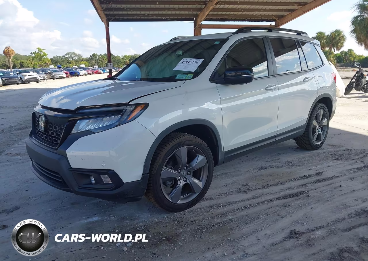 2020 Honda Passport 2Wd Touring VIN:5FNYF7H9XLB000123 - 2