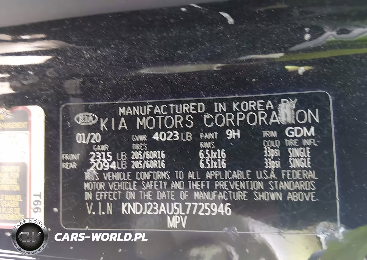 2020 Kia Soul Lx VIN:KNDJ23AU5L7725946 - 9