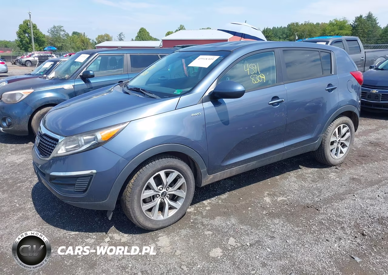 2016 Kia Sportage Lx VIN:KNDPBCAC1G7872966 - 2