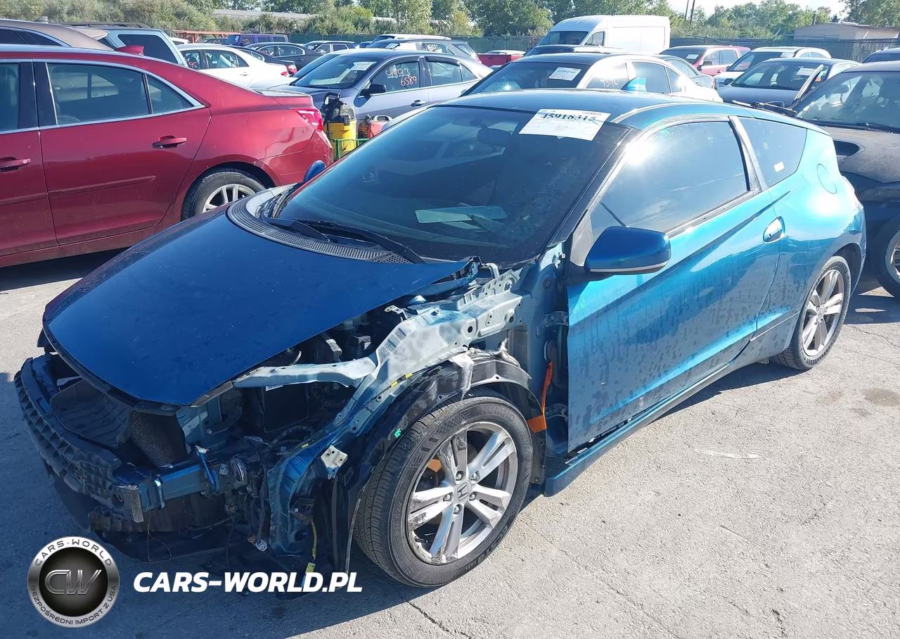 2011 Honda Cr-Z Ex VIN:JHMZF1D66BS005073 - 2
