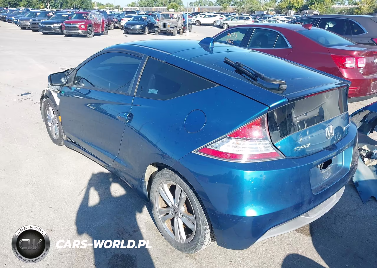 2011 Honda Cr-Z Ex VIN:JHMZF1D66BS005073 - 3