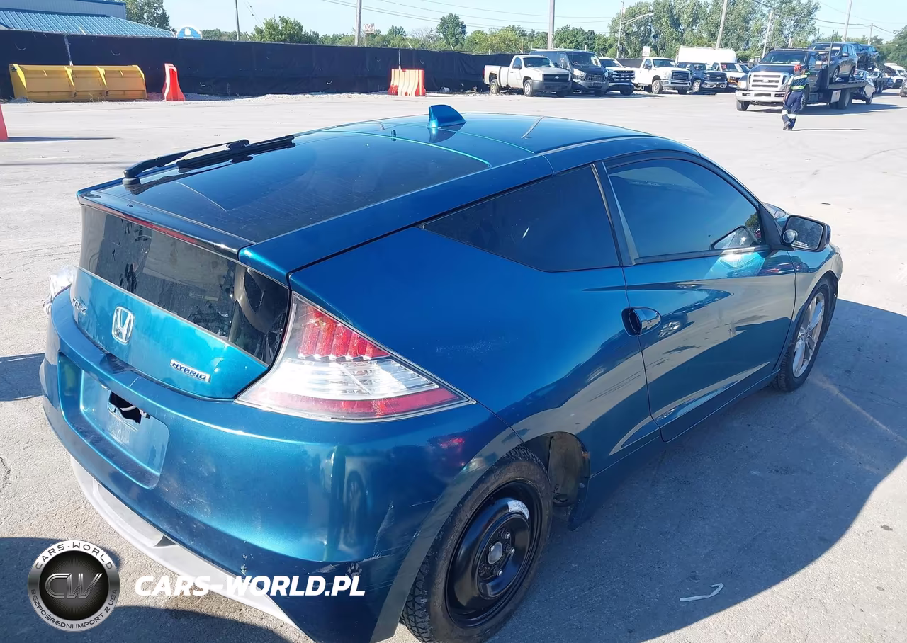 2011 Honda Cr-Z Ex VIN:JHMZF1D66BS005073 - 4