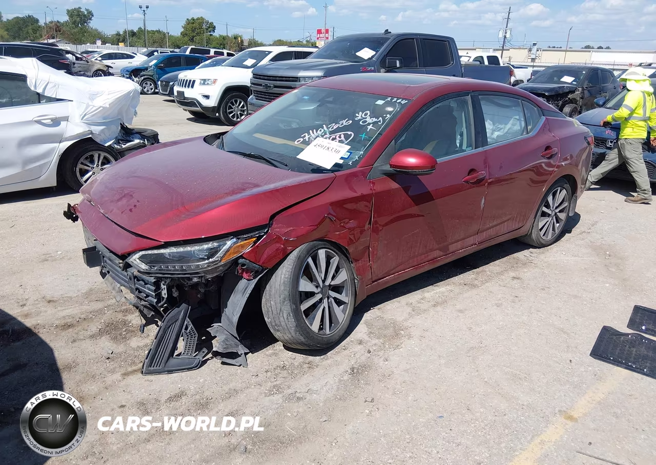 2020 Nissan Sentra Sv Xtronic Cvt VIN:3N1AB8CVXLY312764 - 2