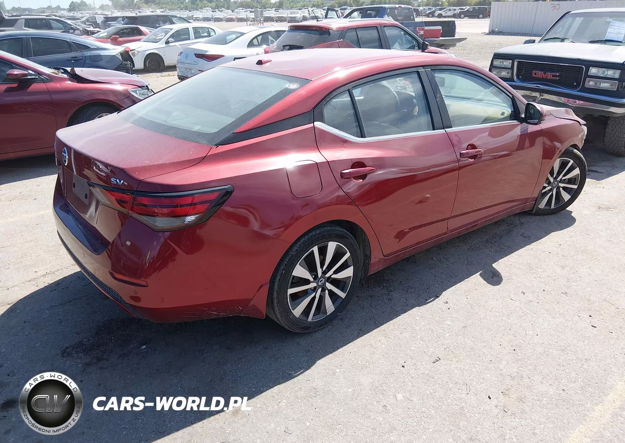 2020 Nissan Sentra Sv Xtronic Cvt VIN:3N1AB8CVXLY312764 - 4