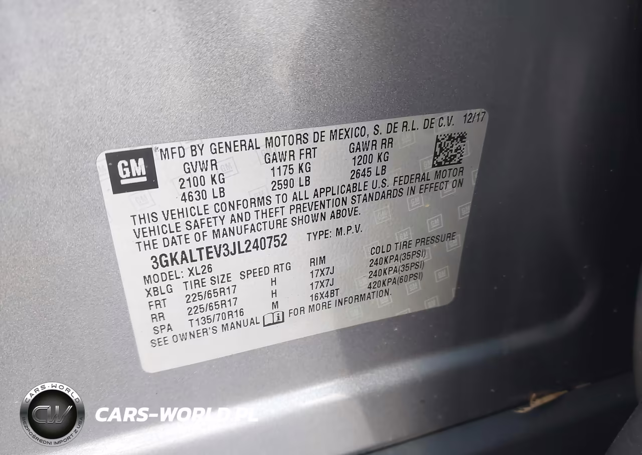 2018 GMC Terrain Sle VIN:3GKALTEV3JL240752 - 9
