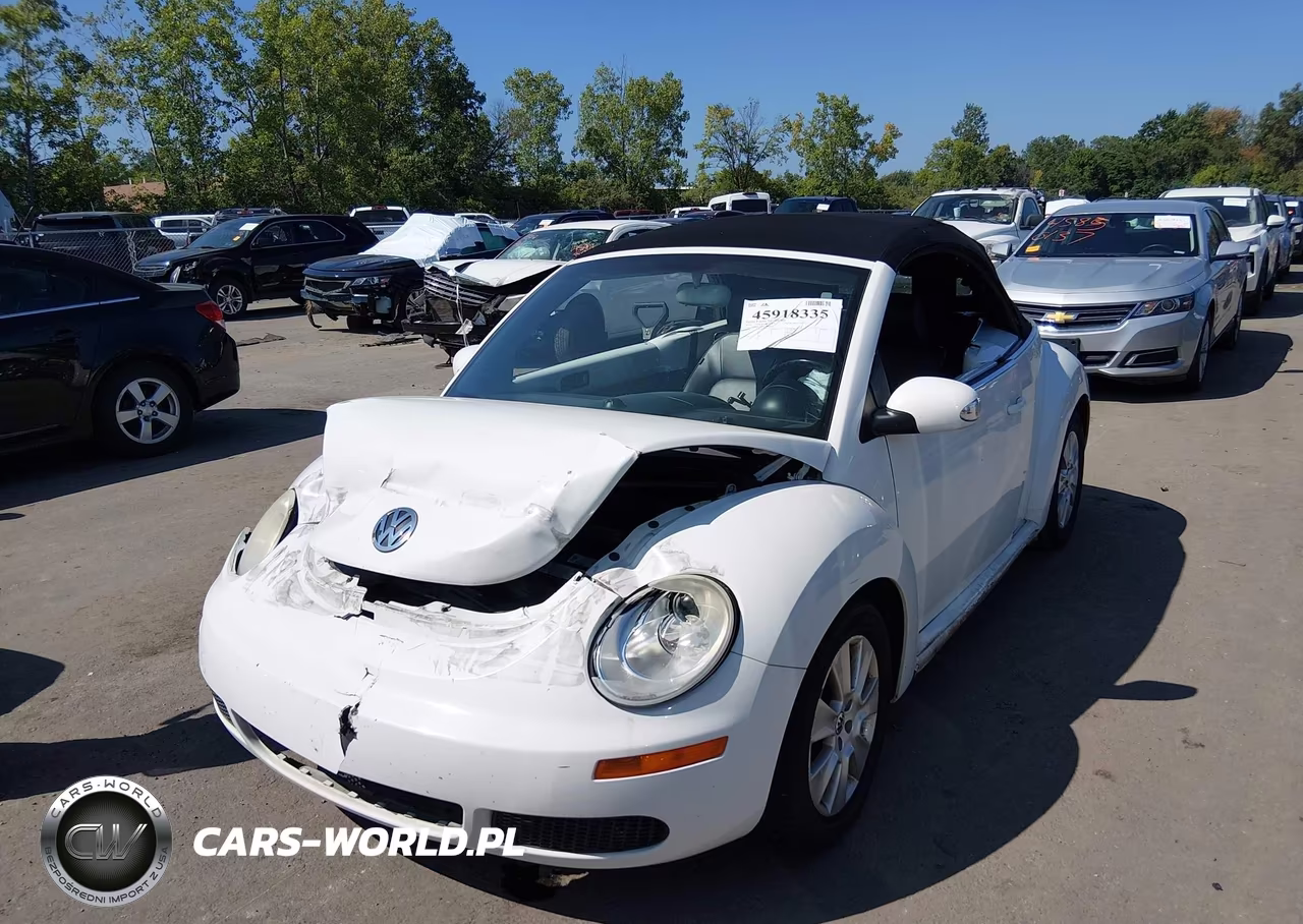 2010 Volkswagen New Beetle 2.5L VIN:3VWRW3AL5AM008669 - 2